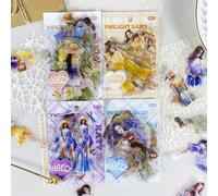 Alideco 120pcs Scrapbook Stickers Vintage Girls Flowers Plants Stickers for Journaling Scrapbooking Junk Journal Crafts Embelishment Decoration Stickers (fenfangyouya)