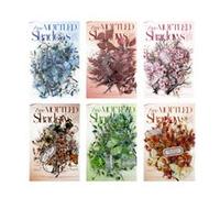 Alideco 120pcs Scrapbook Stickers Vintage Tree Branch Text Butterfly Scrapbooking Junk Journal Crafts Embelishment Decoration Stickers (shuyingbanbo)