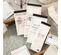 Alideco 180pcs Vintage American Bills Scrapbooking Paper for Journaling Supplies, Decorative Craft Paper for Junk Journals (bailinriji)