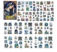Alideco 20pcs Scrapbook Stickers Vintage Magical Girl Flower Sticker Book for Adults Sticker journaling Stickers for Scrapbooking (anyemofa)