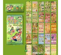 Alideco 25pcs Scrapbook Stickers Vintage Cute Cake Dessert Food Sticker Book for Adults Sticker journaling Stickers for Scrapbooking (xinxianpaidui)