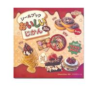 Alideco 30pcs Scrapbook Stickers Vintage Gourmet Desserts Sticker Book for Adults Sticker journaling Stickers for Scrapbooking (shiquxiaoguan)