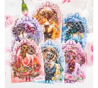 Alideco 60pcs Scrapbook Stickers Vintage Plant Flower Scrapbooking Junk Journal Crafts Embelishment Decoration Diary Stickers (nidebeiying)