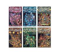 Alideco 90pcs Scrapbook Stickers Vintage Broken Glass lampshade Scrapbooking Junk Journal Crafts Embelishment Decoration Stickers (langmandenghuo)