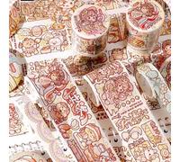 Alideco Decorative Adhesive Tapes Small Mochi The Twenty-Four Sets of Seasons 2 Washi Tape Great for Bullet Journal Supplies, Arts, Scrapbook, DIY Crafts, Planners (ershisijieqi2)