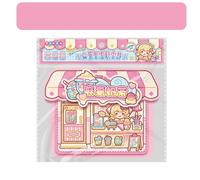 Alideco Desserts Burgers Bubble Tea Gift Box Stickers Quiet Book Small Mochi Collage Layout Scrapbooking Junk Journal Crafts Embelishment Decoration Diary Stickers (kuailenaichapu)