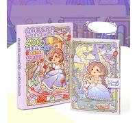 Alideco Gift Box Stickers Quiet Book Small Mochi Collage Layout Scrapbooking Junk Journal Crafts Embelishment Decoration Diary Stickers (mijinglaixin 1)