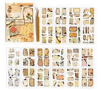 Alideco Scrapbook Stickers Sets Vintage Transparent Celestial Planet Moon Aesthetic Adults Scrapbooking Supplies Stickers for journaling tweezer 20Sheets/165Pcs (ranshaodeshi)