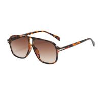 ALIDOU Square Sunglasses Women, Oversized Square Womens Sunglasses, Sun Glasses Women With Retro Pilot Style UV400 Protection, Classic Vintage Shades, Polarized, Double Bridge Eyewear