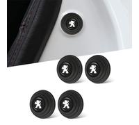 ALIEDA 4pcs Car Door Shock Absorber, Anti-Shock and Sound Insulator Bumper Protective Pad, Interior Decorative Accessories, For Peugeot 2008 3008 308 408 508 306 206 207 4008 5008