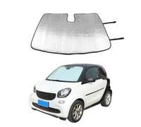 ALIEDA Car Windshield Sunshade, For Smart Fortwo Forfour 453 451 450 Blocks Uv Rays Foldable Sun Visor Protector, Keep Your Vehicle Cooler
