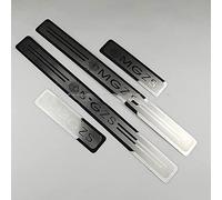 ALIEDA Stainless Steel, 4pcs Car Door Sill Protector, For MG ZS 2017-2023, Welcome Pedal, Scuff Guard Non-Slip Styling Decoration Accessory