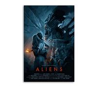 Alien 1979 Horror Movie Poster Decorative Painting Canvas Wall Posters And Art Picture Print Modern Family Bedroom Decor Posters 08x12inch(20x30cm)