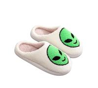 Alien 3.5/4 Cotton Slippers For Men And Women - Winter Indoor Home Slippers For Christmas
