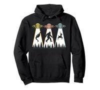 Alien Abduction Bigfoot Loch Ness Funny UFO Extraterrestrial Pullover Hoodie