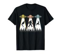 Alien Abduction Bigfoot Loch Ness Funny UFO Extraterrestrial T-Shirt