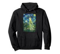Alien Abduction Chameleon In Jungle Pullover Hoodie