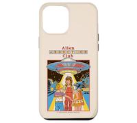 Alien Abduction Club UFO Retro Vintage Funny Adult Humor Case for iPhone 12 Pro Max