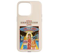 Alien Abduction Club UFO Retro Vintage Funny Adult Humor Case for iPhone 15 Pro Max