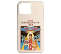 Alien Abduction Club UFO Retro Vintage Funny Adult Humor Case for iPhone 16 Pro Max