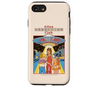 Alien Abduction Club UFO Retro Vintage Funny Adult Humor Case for iPhone SE (2020) / 7 / 8