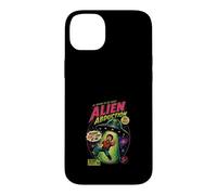 Alien Abduction Funny Sci-Fi Retro Case for iPhone 14 Plus