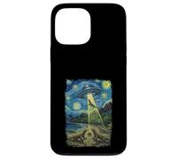 Alien Abduction Komodo Dragon On Beach Case for iPhone 13 Pro Max