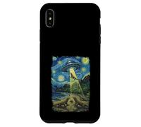 Alien Abduction Komodo Dragon On Beach Case for iPhone XS Max