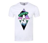 Alien Abduction Men's White T-Shirt