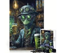 Alien Ales Beer Beyond 1000 Piece Jigsaws for Adults Puzzle DownTime Game Decompress Fun Challenge Fine Art (38x52cm)