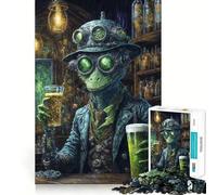 Alien Ales Beer Beyond Puzzles for Adults 1000 Puzzles Clear Logic Tight Joint Fun Activity Christmas Idea (50x75cm)