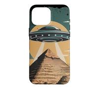 Alien Ancient Pyramid UFO Sci-Fi Egypt Case for iPhone 16 Pro Max