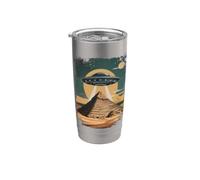 Alien Ancient Pyramid UFO Sci-Fi Egypt Stainless Steel Insulated Tumbler