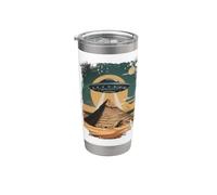Alien Ancient Pyramid UFO Sci-Fi Egypt Stainless Steel Insulated Tumbler