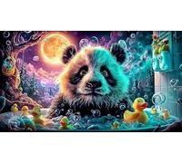 Alien-and-Man-Shaking-Hands 1000Pc Jigsaw Puzzle for Kid Toys Challenging Puzzle Games 100% Recycled Cardboard 75x50cm/1000pcs