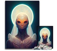 Alien Angel JigsawPuzzle 1000 Pieces for Adults Jigsaw Puzzles for Adults Perfect DIY Art Decor Or Birthday Gift 1000 PCS(75x50cm)