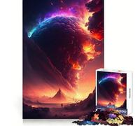 Alien Apocalypse Jigsaw Puzzles 1000 Pieces for Teenagers Brain Skill Smooth Connection Pattern Build Art Decor (38x52cm)