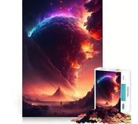 Alien Apocalypse Jigsaw Puzzles for Adults 1000 Piece Memory Fit Quality Print Home Game Santa Present (50x75cm)