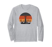 Alien Area 51 Extraterrestrial Event UFO Desert Long Sleeve T-Shirt