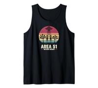Alien Area 51 Extraterrestrial Event UFO Nevada Desert Tank Top