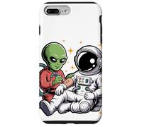 Alien Astronaut Tattoo Cool Funny Galaxy Space Tattoo Artist Case for iPhone 7 Plus/8 Plus