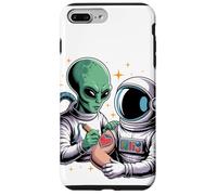 Alien Astronaut Tattoo Cool Funny Galaxy Space Tattoo Artist Case for iPhone 7 Plus/8 Plus