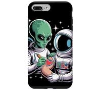 Alien Astronaut Tattoo Cool Funny Galaxy Space Tattoo Artist Case for iPhone 7 Plus/8 Plus