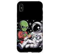 Alien Astronaut Tattoo Cool Funny Galaxy Space Tattoo Artist Case for iPhone XS Max
