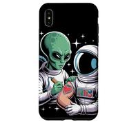 Alien Astronaut Tattoo Cool Funny Galaxy Space Tattoo Artist Case for iPhone XS Max