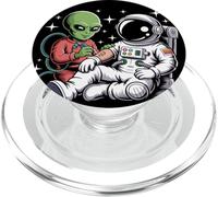 Alien Astronaut Tattoo Cool Funny Galaxy Space Tattoo Artist PopSockets PopGrip for MagSafe