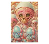 Alien Astronauts in A Cosmic Swarm Picture Puzzle for Adults, 1000 PCS