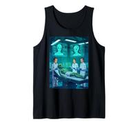 Alien Autopsy - The Secret lab Comic UFO Fun Tank Top