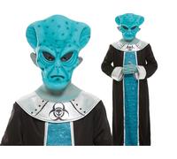 Alien Awakening Boys Halloween Aliens Fancy Dress Costume + Mask New