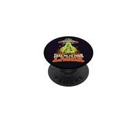 Alien Beer UFO Retro Sci Fi Lager Humor PopSockets Adhesive PopGrip